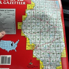DeLorme First Edition Topographical Road Atlas and Gazetteers IL