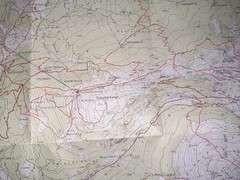 1948 Map of Innsbruck. Austria. Rare. Umgebungskarte