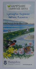 Lymington-Keyhaven Nature Reserve Information Leaflet. Wildlife. History. Salt.