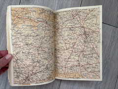 Vintage Road Atlas 1939 – 3 Miles To 1 Inch – Town Maps – England Scotland Wales