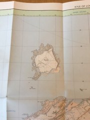 1989 Ordnance Survey Pathfinder Map 204 NG 62/72 Kyle of Lochalsh (inc Broadford