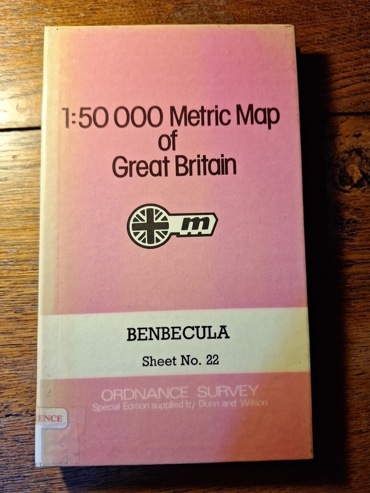 Benbecula Ordance Survey map Sheet no. 22 (special library edition)
