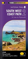 Harvey Maps South West Coast Path 2 (Map) Trail map (UK IMPORT)