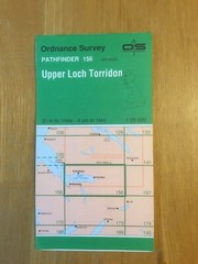 1992 Ordnance Survey Pathfinder Map 156 NG 85/95 Upper Loch Torridon