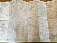 1983 Ordnance Survey Pathfinder Map 1091 SP 21/31 Burford And Witney North