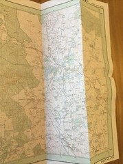 1986 Ordnance Survey Pathfinder Map 528 NX 67/77 New Galloway (incl Corsock )