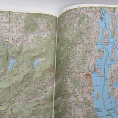 DeLorme Atlas Gazetteer New York 2001 Topographic Maps Back Roads GPS