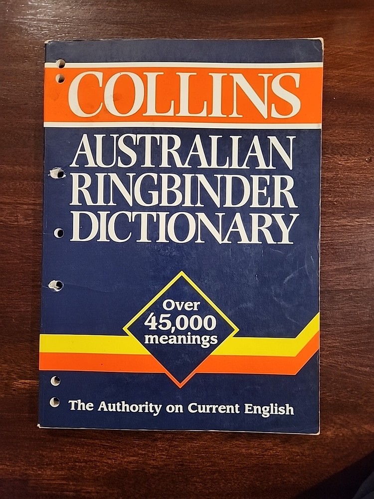 Collins Australian Ringbinder Dictionary PB