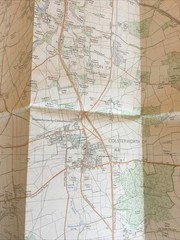 1987 Ordnance Survey Pathfinder Map 855 Colsterworth And Waltham On The Wolds