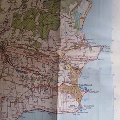 South Dorset and Purbeck by AA Publishing (Sheet map, 2012)