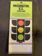 USA Washington DC City Maps Job Lot – American Express Pocket Guide – Mitchell