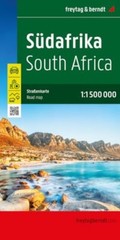 South Africa, Automap 1:1.500.000 by Freytag-Berndt (Sheet map, folded)