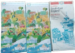 Collection of Esso road maps
