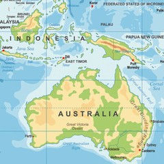A1 A2 World Of The Map Canvas Prints Poster Wall Educational Maps