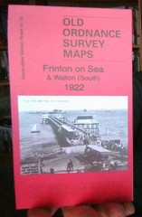 MAP OF FRINTON ON SEA & WALTON (SOUTH) 1922 ESSEX SHEET 40.13 NEW 9781787211896