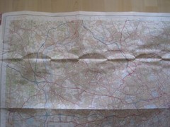 Ordnance survey map Landranger series West London sheet 176 scale 1:50 000