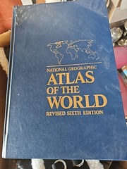 Vintage National Geographic Atlas of the World Revised Sixth Edition Large HC