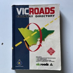VicRoads Country Directory First Edition 1992-1993 Great Condition