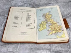 Vintage Johnstons Handy Road Atlas Of Great Britain & Northern Ireland