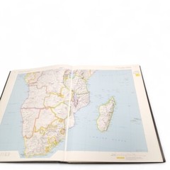 Britannica Atlas 1768 & Philips Atlas of the World Bundle Hardcover | Preloved