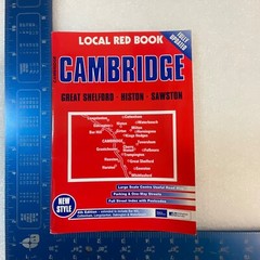 Local Red Book Cambridge Great Shelford Histon Sawston Travel Map Guide Atlas