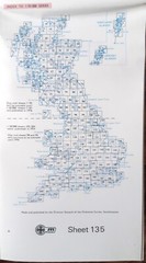 Ordnance Survey – 1:50000 1st Srs Sheet 135 – Aberystwyth – 1974