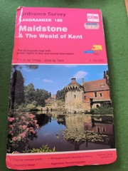 Ordnance Survey Landranger 188 Maidstone & The Weald Of Kent Map