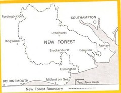 ORDNANCE SURVEY LEISURE MAP: NEW FOREST