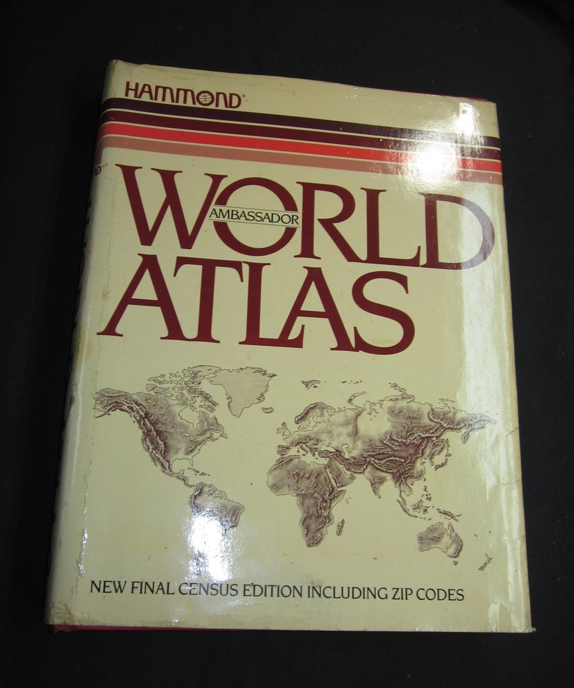 Ambassador World Atlas – 1984 Edition