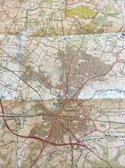 2007 Ordnance Survey Explorer Map 147 Sevenoaks And Tonbridge (incl Westerham )