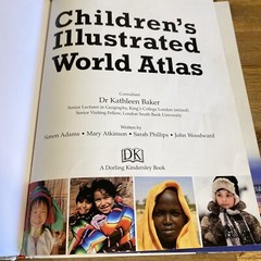 Children’s Illustrated World Atlas, DK Ex-Library Books