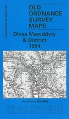 MAP OF Dinas Mawddwy & District 1904 One Inch Sheet 150 by Derrick Pratt