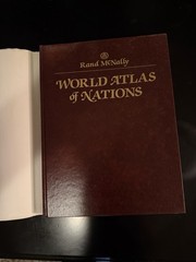World Atlas of Nations, RandMcNally 1988 Hardcover With Jacket Very Good