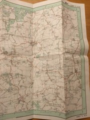 1985 Ordnance Survey Pathfinder Map TL 41/51 Harlow North And Hatfield Heath