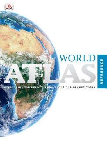 DK Reference World Atlas – VERY GOOD