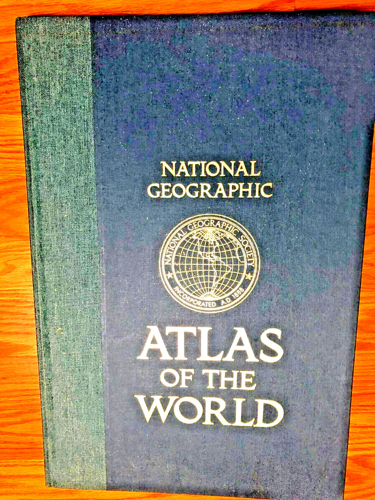 RARE! NATIONAL GEOGRAPHIC ATLAS of the WORL 1981 FIFTH EDITION FINE ILLUSTRATED