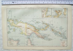 1895 The Times Plate 114 New Guinea & The Papuan Archipelago