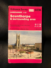 Ordnance Survey Landranger sheet 112 Scunthorpe & Surrounding area, 1994