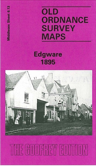 Edgware 1895 or 1935 Middlesex Sheet 6.13 by Pamela Taylor