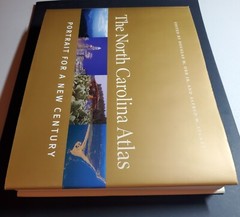Signed North Carolina Atlas Hardcover, Portrait for a New Century (2000)