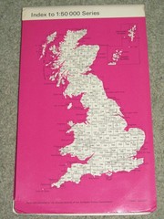 OS Ordnance Survey Landranger Map Sheet 103 Blackburn & Burnley – 1973
