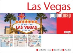 Las Vegas PopOut Map (Sheet map, folded)