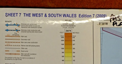Civil Aviation Authority Map – Sheet 7 – West & South Wales 2009