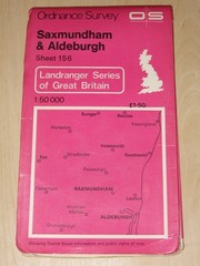 ORDNANCE SURVEY SHEET MAP SAXMUNDHAM & ALDEBURGH SHEET 156 VGC NO RIPS TEARS