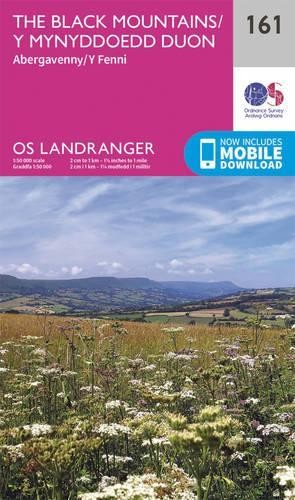 The Black Mountains (Map) OS Landranger Map