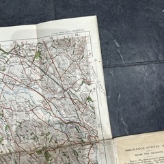 Ordnance Survey 13 Large Sheet Series One Inch 3rd Edn Ullswater & Ambleside