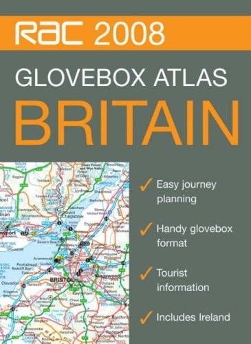 RAC Glovebox Road Atlas Britain (RAC Atlases), Collins, Good Book