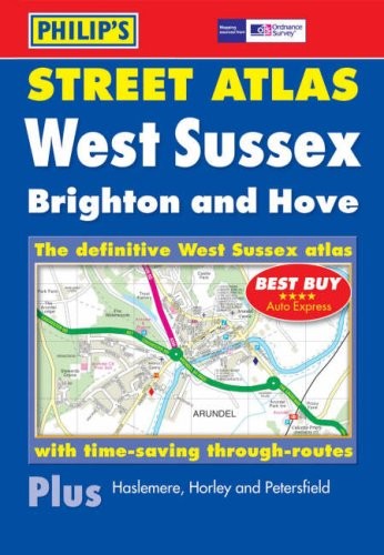 Philip’s Street Atlas West Sussex: Pocket by Philip’s Maps Paperback / softback