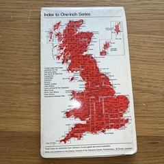 Vintage Ordnance Survey One Inch Bristol & Newport 1967 Map 155