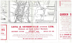 HODDESDON street plan [indexed] by BARNETT’S – circa 1970’s